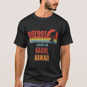 Camiseta Iluminação Bigfoot Em Kauai Hawaii