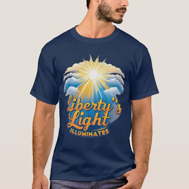 Camiseta Iluminação da Liberdade (Frente)