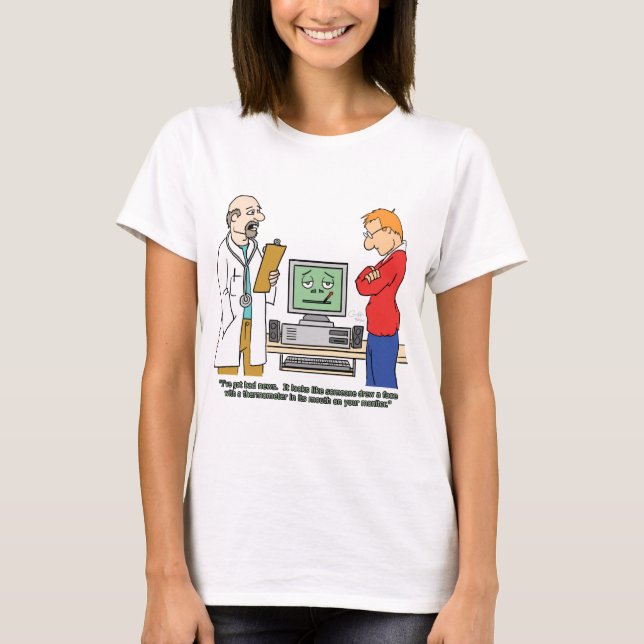 Camiseta Iluminação de Computadores (Frente)