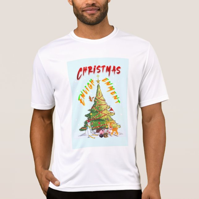 Camiseta Iluminação de Natal (Frente)