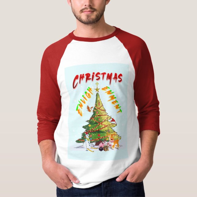 Camiseta Iluminação de Natal (Frente)