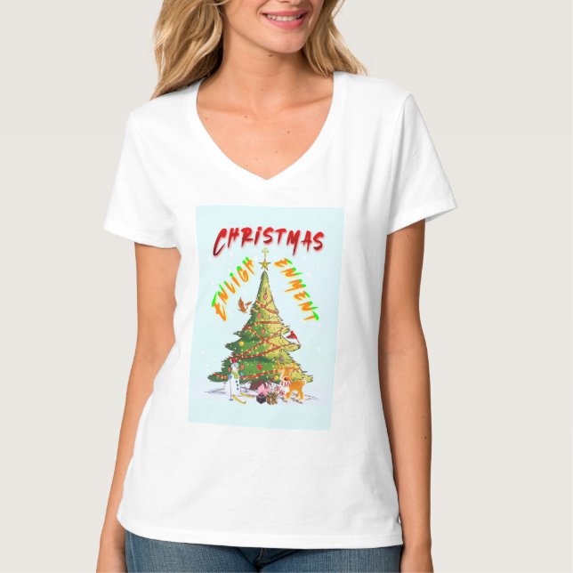 Camiseta Iluminação de Natal (Frente)