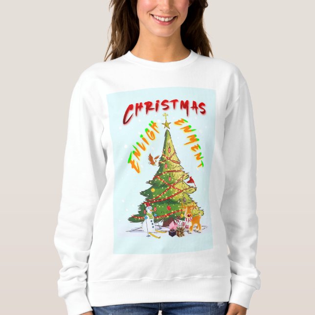 Camiseta Iluminação de Natal (Frente)