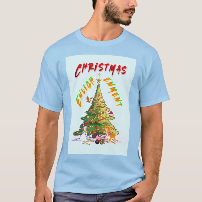 Camiseta Iluminação de Natal (Frente)