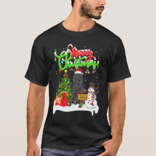 Camiseta Iluminação de Natal Correspondente ao Papai Noel C