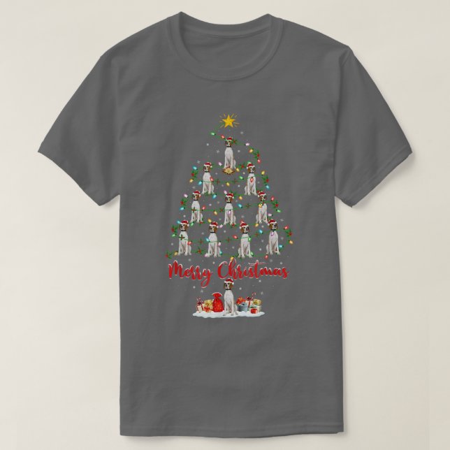 Camiseta Iluminação do Natal Correspondente ao Papai Noel I (Frente do Design)
