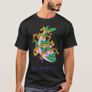 Camiseta Iluminação Lavanda de Coração