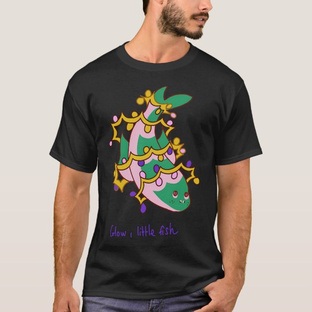 Camiseta Iluminação Lavanda de Coração (Frente)