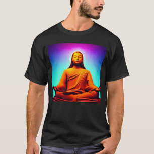 Camiseta Iluminação Meditativa Yoga Espiritual Transcendent