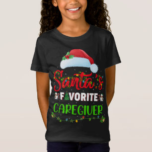 Camiseta Iluminação Natal Dos Papais noeis Do Xmas Favorito