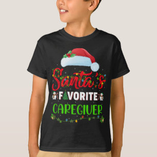 Camiseta Iluminação Natal Dos Papais noeis Do Xmas Favorito