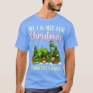Camiseta Iluminação Xmas Tudo O Que Quero No Natal É Um Bro