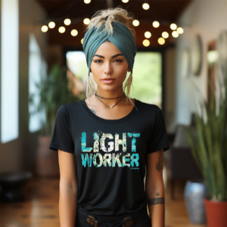 Camiseta Iluminado Iluminado Iluminado Com Queima De Teal D