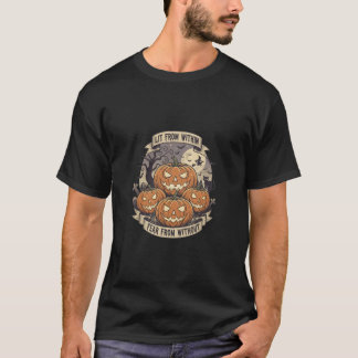 Camiseta Iluminado por dentro Medo por fora