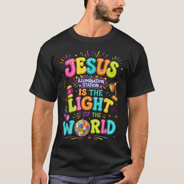 Camiseta Iluminando Quem Jesus Realmente É (Frente)