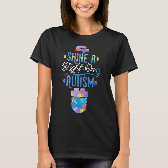 Camiseta Iluminar O Autismo (Frente)