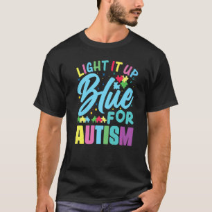Camiseta Ilumine de Azul pelo Autismo