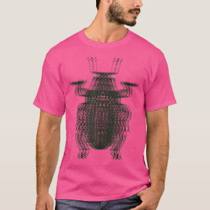 Camiseta Ilusão Óptica de Inseto Entomologia Biólogo Amor p