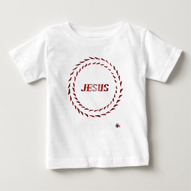 Camiseta Ilusão óptica de Jesus (Frente)