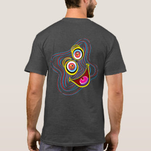 Camiseta Ilusão Óptica Olhos Engraçados