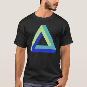 Camiseta Ilusão óptica: triângulo do penrose