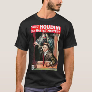 Camiseta Ilusionista e dublê Houdini Vintage po