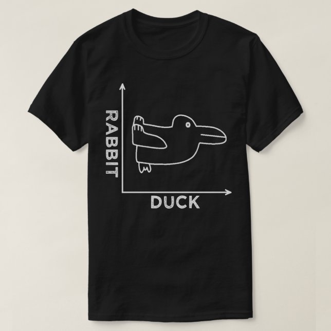 Camiseta Ilusões de Duque do Coelho Wittgenstein (Frente do Design)