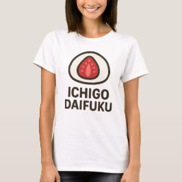 Camiseta Ilustração Adorável Ichigo Daifuku