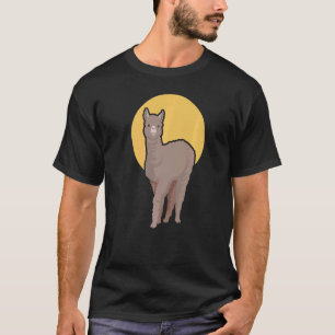 Camiseta Ilustração Alpaca Guanaco Llama Vicuna Breeder A