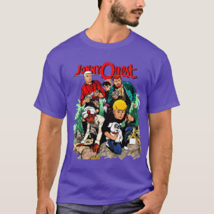 CAMISETA ILUSTRAÇÃO ANIMADA RETRÔ DO JHONNY QUEST