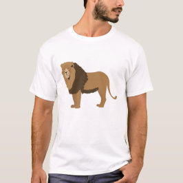 Camiseta Ilustração Animal Lion Selgle
