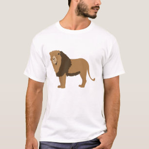 Camiseta Ilustração Animal Lion Selgle