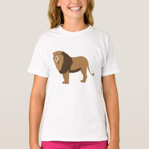 Camiseta Ilustração Animal Lion Selgle