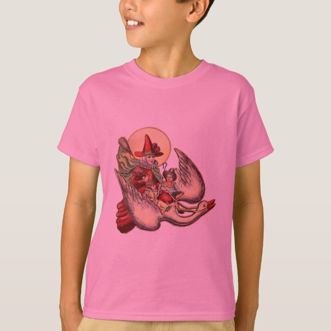 Camiseta Ilustração Anterior de Filho de Ganso-Mãe (Frente)