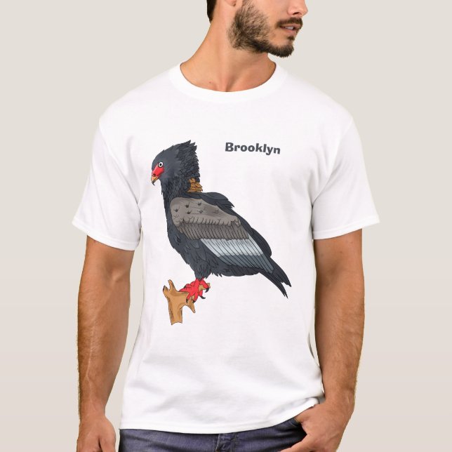 Camiseta Ilustração Bateleur Eagle (Frente)