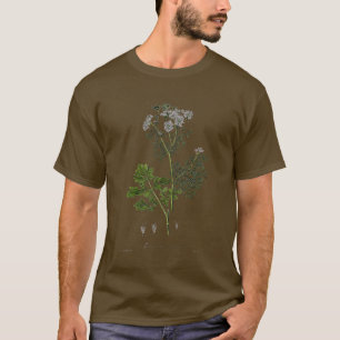 Camiseta Ilustração Botânica CorianderCilantro Vintage