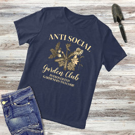 Camiseta Ilustração Botânica do Anti Social Garden Club
