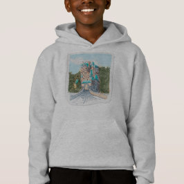 Camiseta Ilustração Colorida de Castelo