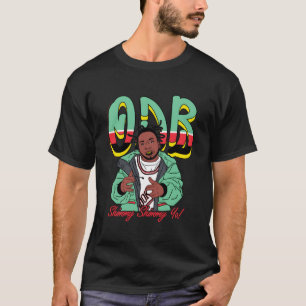 Camiseta Ilustração Colorida do Ol'Dirty Bastard