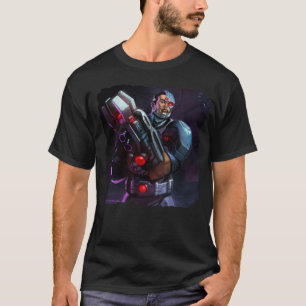 Camiseta Ilustração Cyborg Infinita Crise