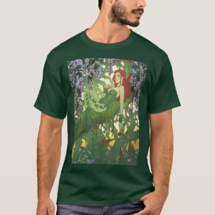 Camiseta Ilustração da Capa de Batman Rebirth Poison Ivy