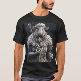 Camiseta Ilustração da Espada de Aço de Animação 3D da Warr