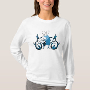 Camiseta Ilustração da natação de Synch