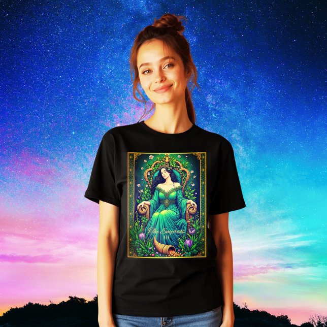 Camiseta Ilustração da Placa Tarot, A Impressão (Criador carregado)