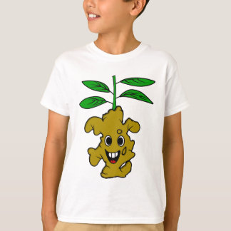 Camiseta Ilustração da Planta Ginger Funny