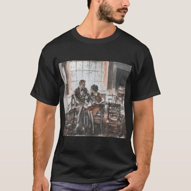 Camiseta Ilustração da revista Vintage (Frente)