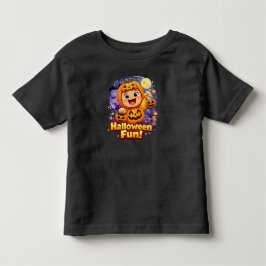 Camiseta Ilustração de Abóbora de Bebê Divertida de Hallowe
