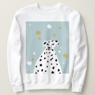 Camiseta Ilustração de Abstrato de Cachorro Dalmático 