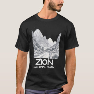 Camiseta Ilustração de Arte de Souvenir National Park