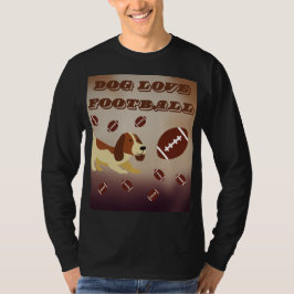 Camiseta Ilustração de Arte do Esporte Engraçado de Cachorr